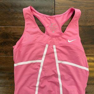 Nike Vintage workout tank top short pink medium